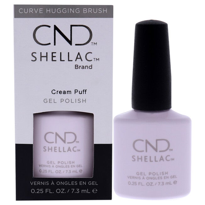 Shellac Nail Color - Cream Puff by CND for Women - 0.25 oz Nail Polish, See Description, hi-res image number 0