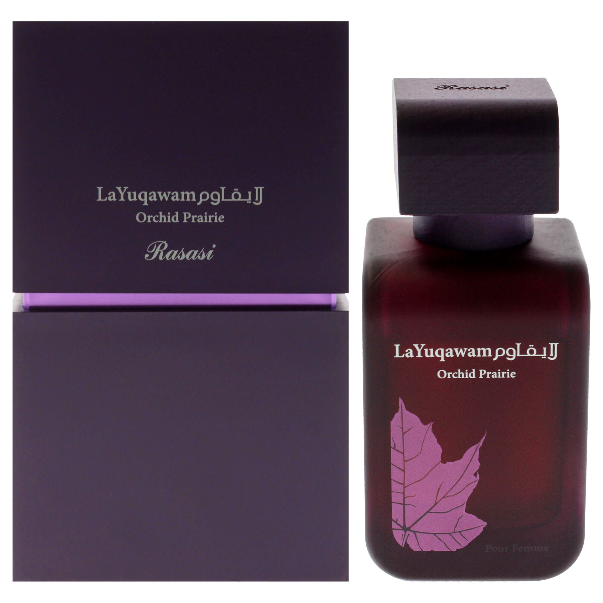 La Yuqawam - Orchid Prairie by Rasasi for Women - 2.53 oz EDP Spray, Clear, hi-res image number 0