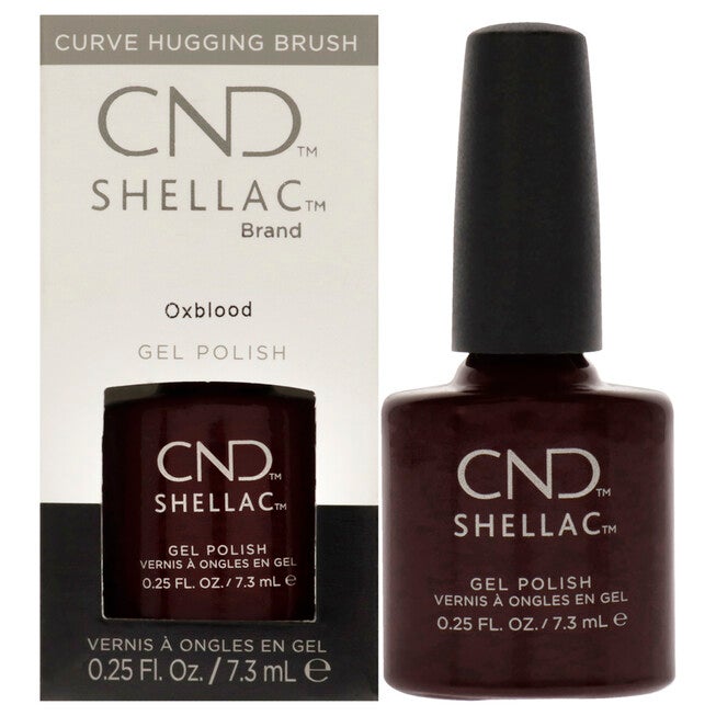 Shellac Nail Color - Oxblood by CND for Women - 0.25 oz Nail Polish, See Description, hi-res image number 0