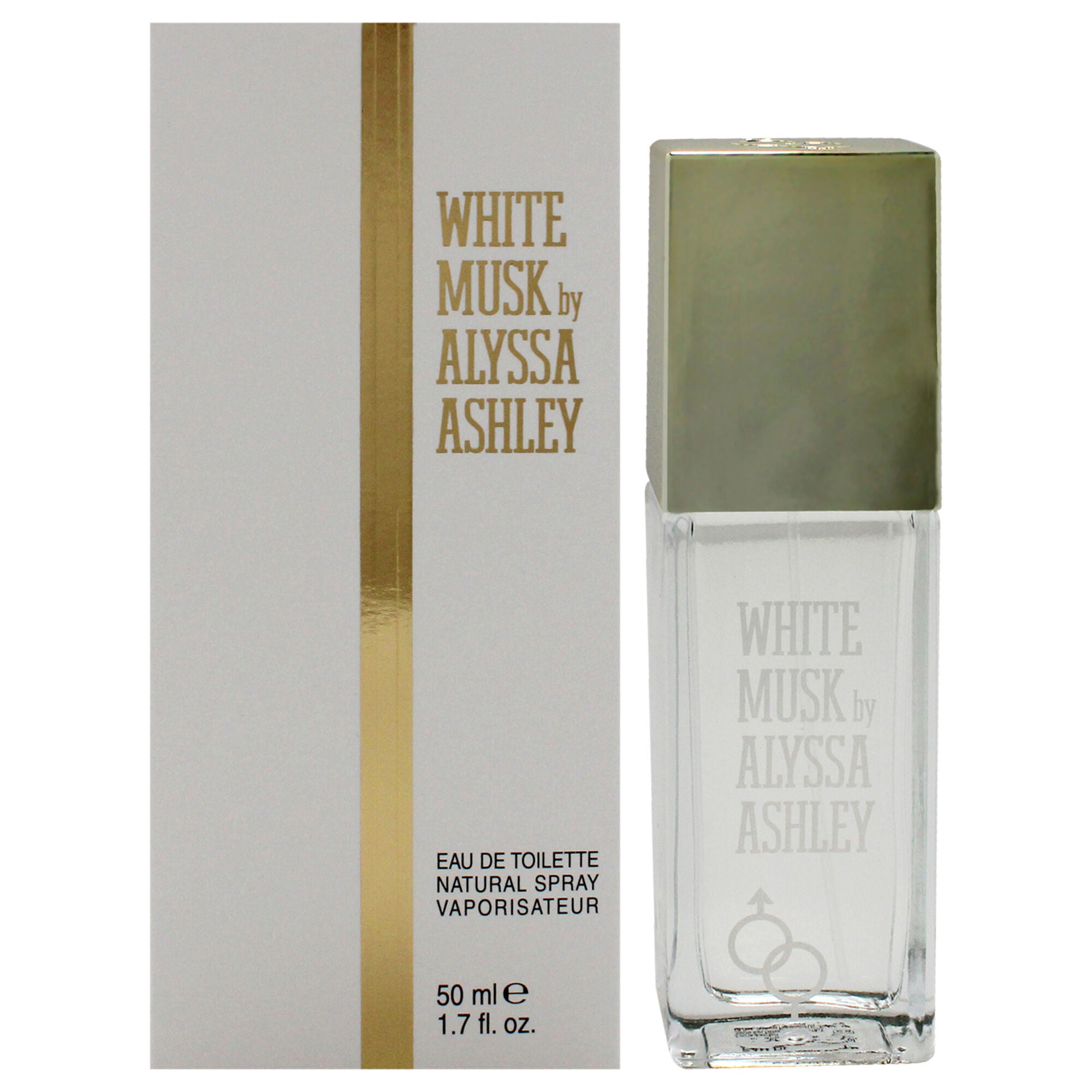 White Musk by Alyssa Ashley for Women - 1.7 oz EDT Spray, See Description, hi-res image number 0
