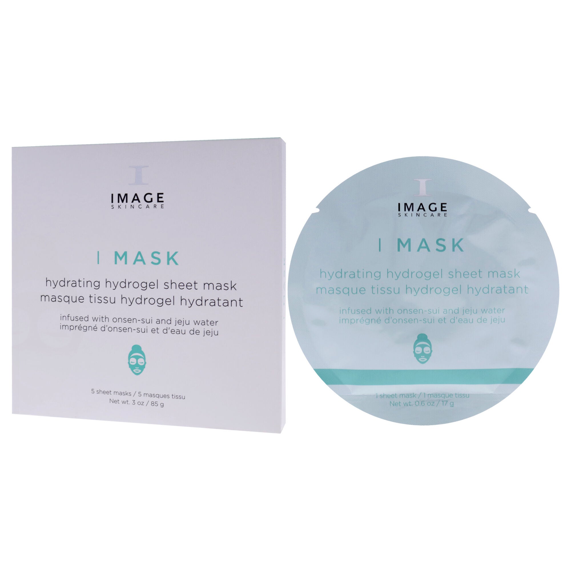 I Mask Hydrating Hydrogel Sheet Mask by Image for Women - 5 x 3 oz Mask, See Description, alternate image number 3