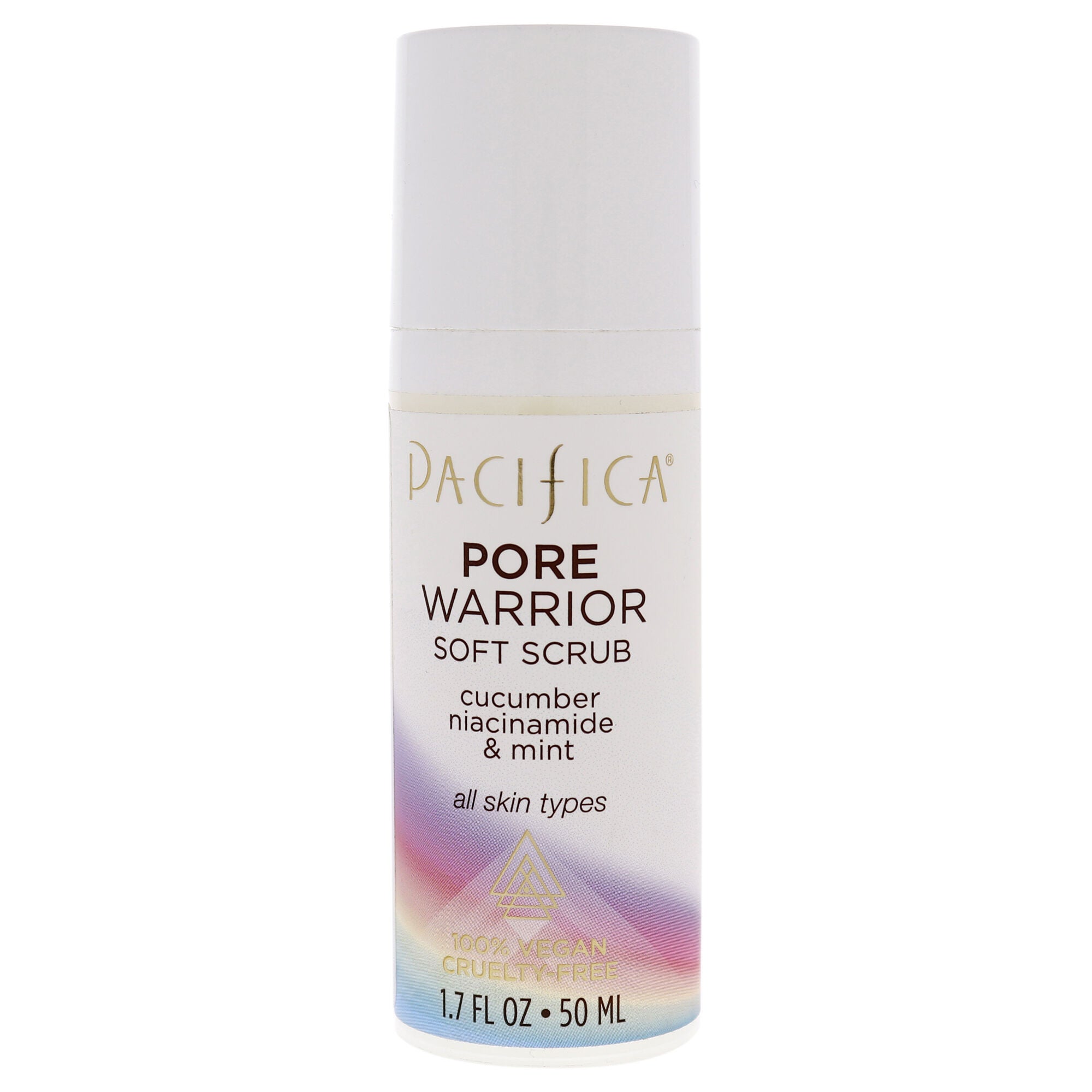 Pore Warrior Soft Scrub by Pacifica for Unisex - 1.7 oz Scrub, See Description, hi-res image number 0
