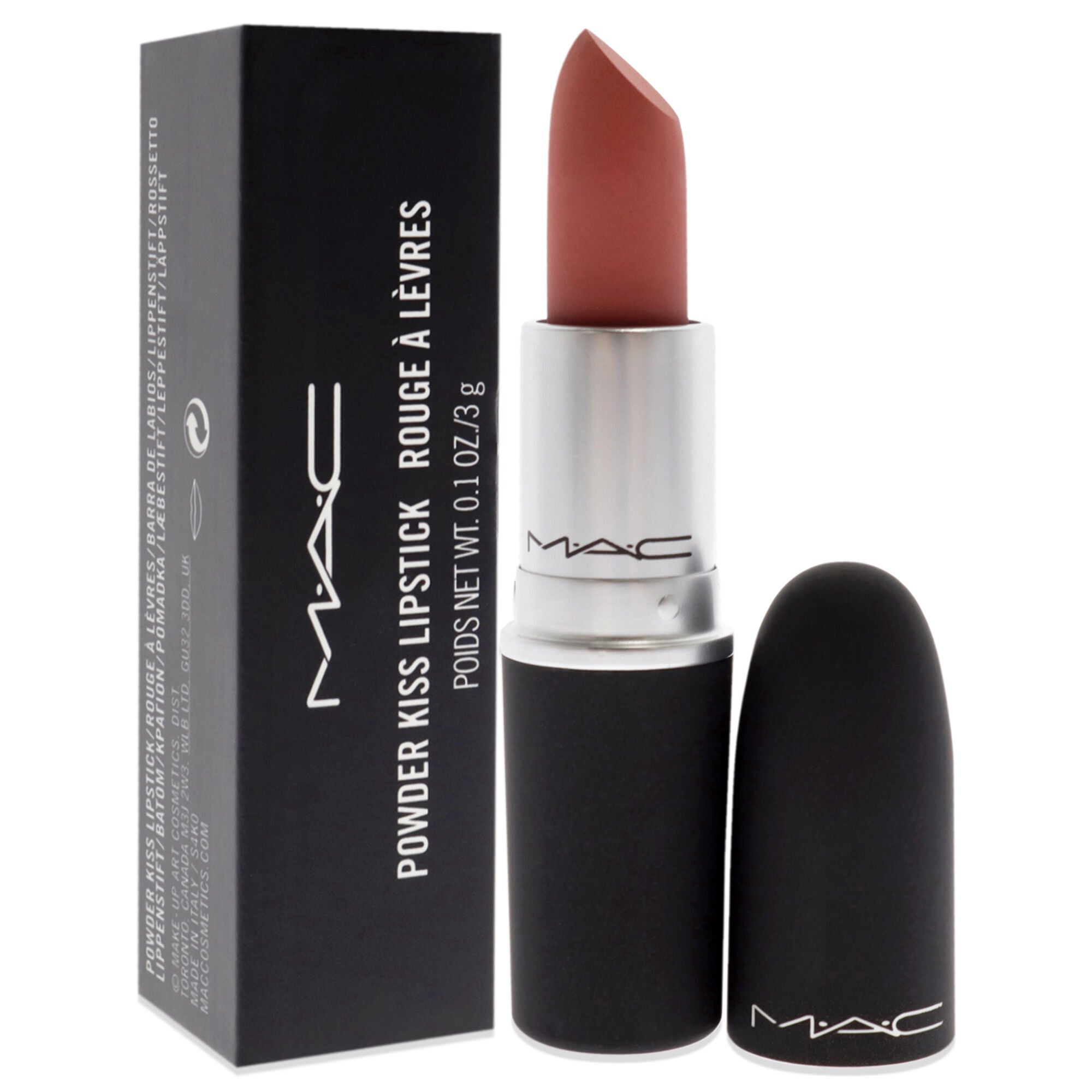 Powder Kiss Lipstick - 314 Mull It Over by MAC for Women - 0.1 oz Lipstick, , alternate image number 6