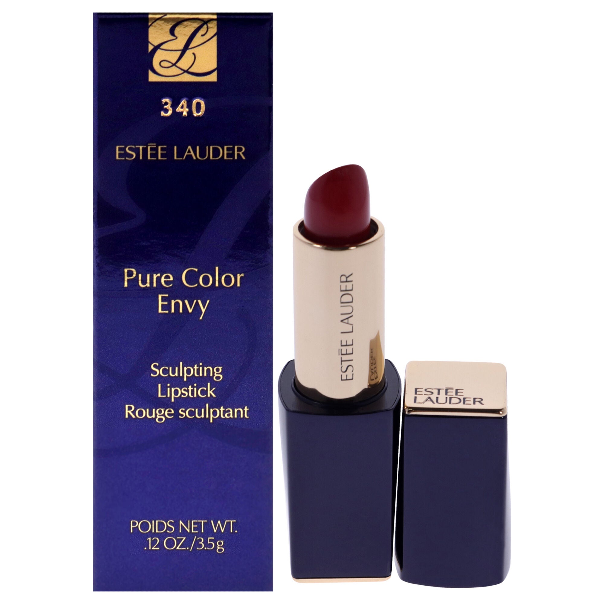 Pure Color Envy Sculpting Lipstick - 340 Envious by Estee Lauder for Women - 0.12 oz Lipstick, See Description, hi-res image number 0