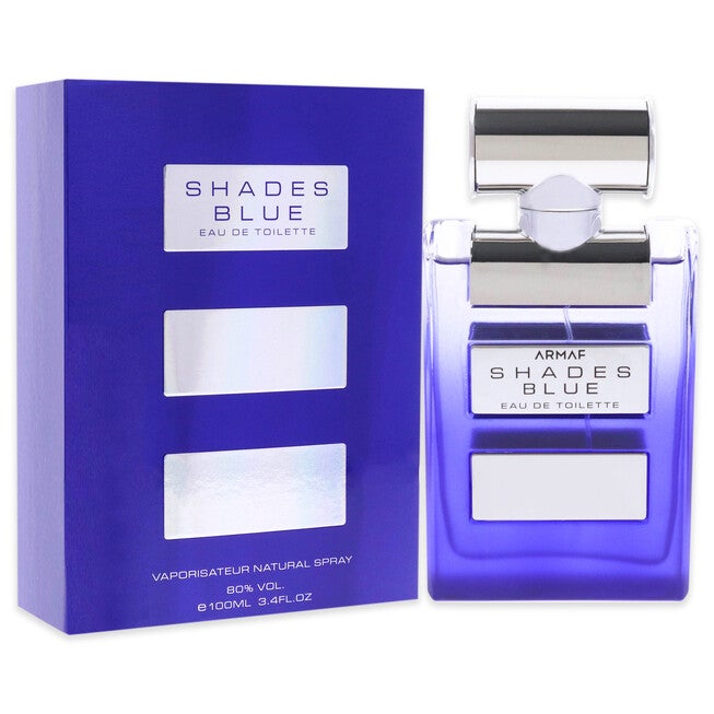 Shades Blue by Armaf for Men - 3.4 oz EDT Spray, NA, alternate image number null