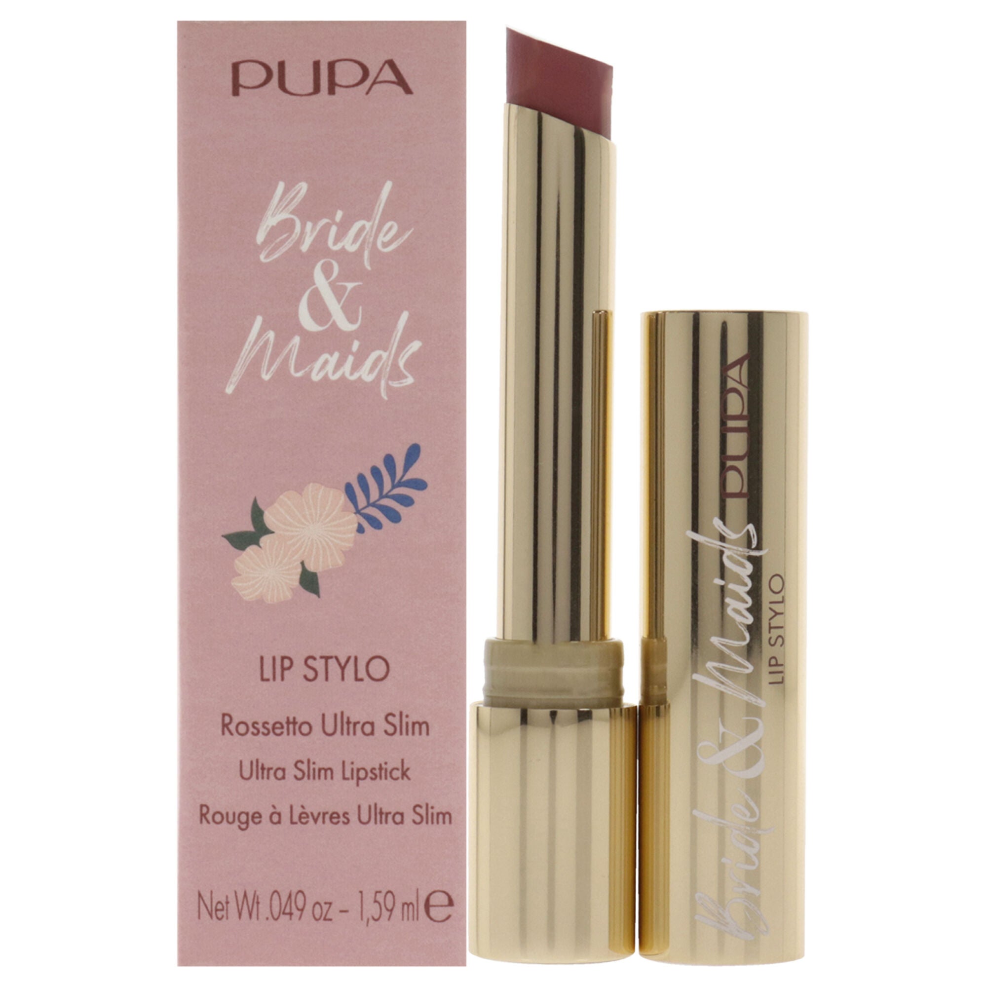 Bride and Maids Lip Stylo Ultra Slim Lipstick - 001 Weeding Cake by Pupa Milano for Women - 0.049 oz Lipstick, See Description, hi-res image number 0