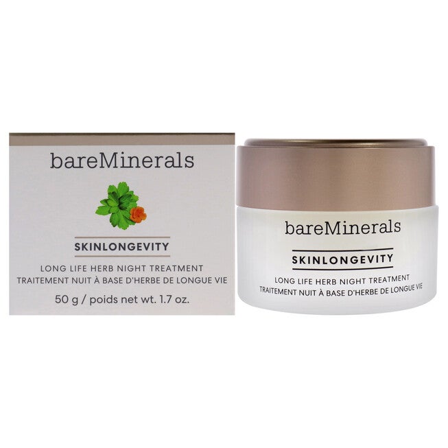 Skinlongevity Long Life Herb Night Treatment by bareMinerals for Unisex - 1.7 oz Treatment, NA, hi-res image number null