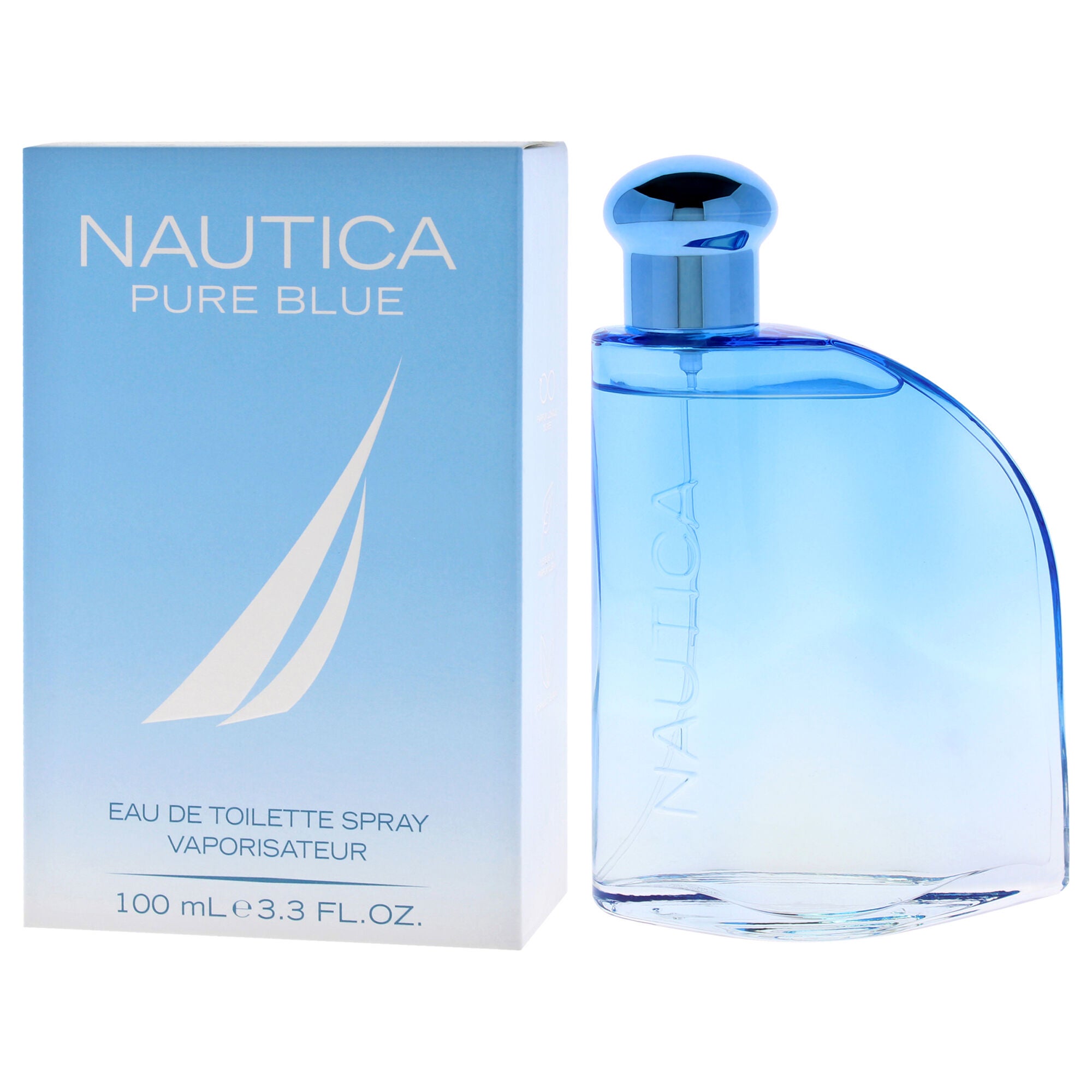Nautica Pure Blue by Nautica for Men - 3.4 oz EDT Spray, Clear, alternate image number 3