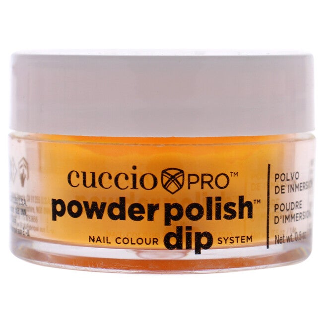 Pro Powder Polish Nail Colour Dip System - Neon Tangerine by Cuccio Colour for Women - 0.5 oz Nail Powder, See Description, hi-res image number 0