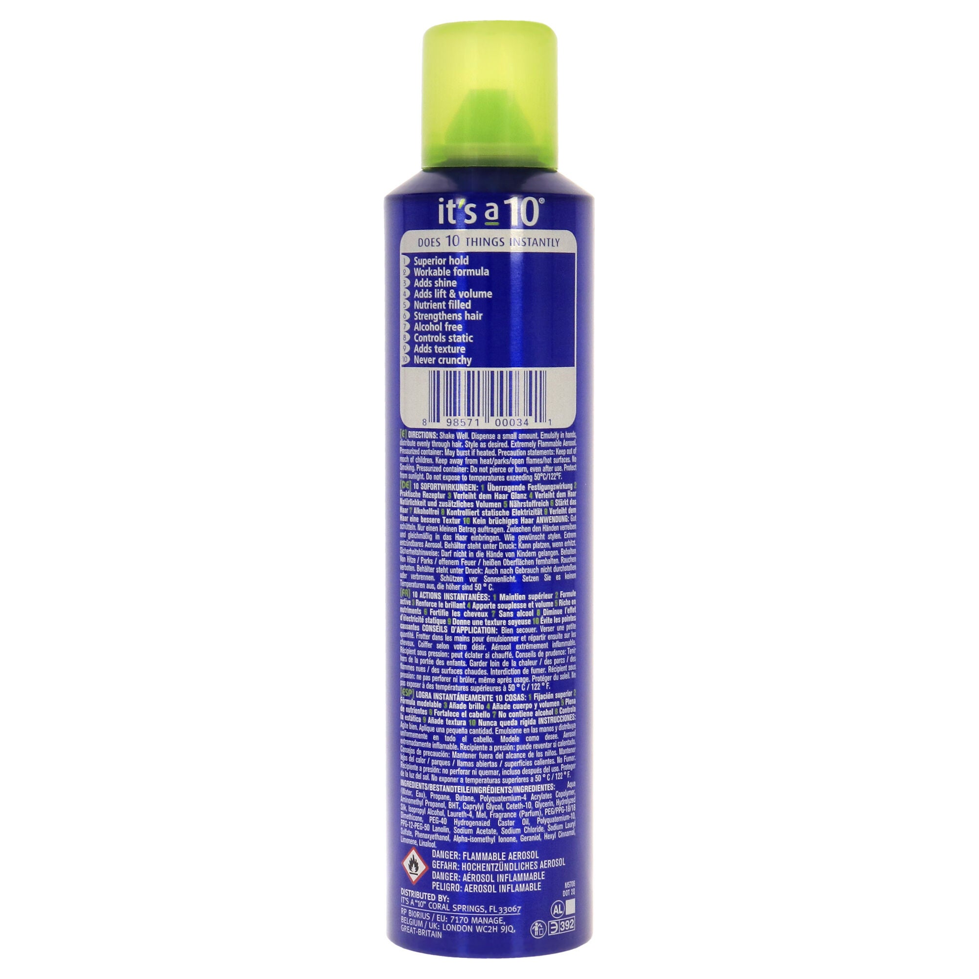 Miracle Styling Mousse by Its A 10 for Unisex - 9 oz Mousse, See Description, alternate image number 2