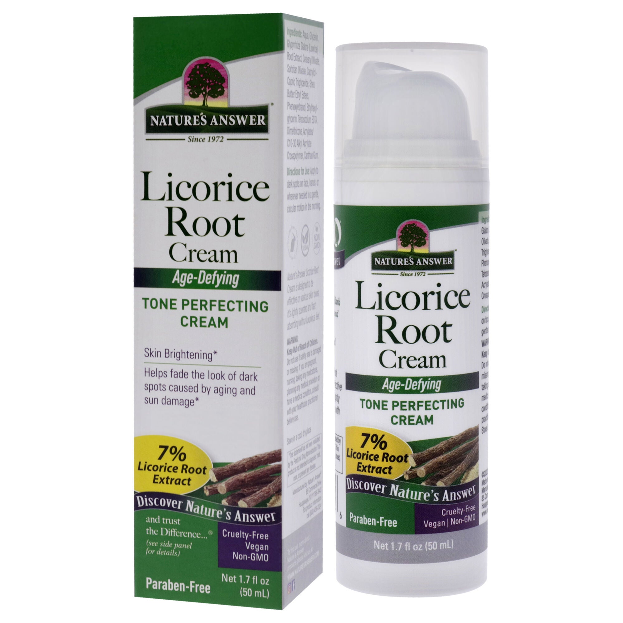 Licorice Root Cream by Natures Answer for Unisex - 1.7 oz Cream, , alternate image number 7