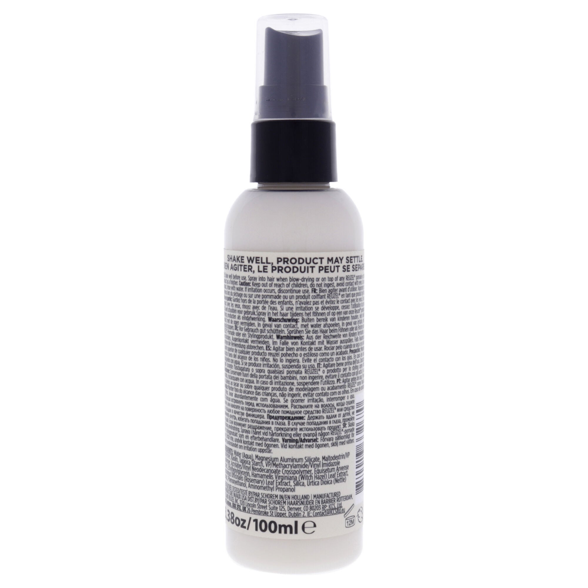 Clay Spray by Reuzel for Men - 3.38 oz Hair Spray, See Description, alternate image number 2