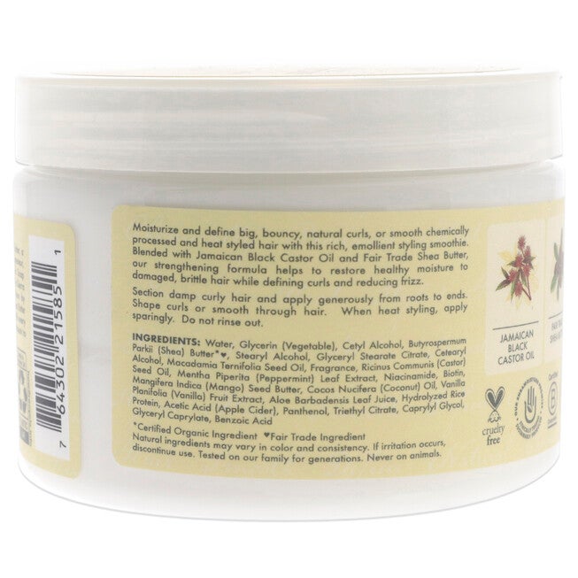 Jamaican Black Castor Oil Strengthen and Restore Smoothie by Shea Moisture for Unisex - 11.5 oz Moisturizer, See Description, alternate image number 2