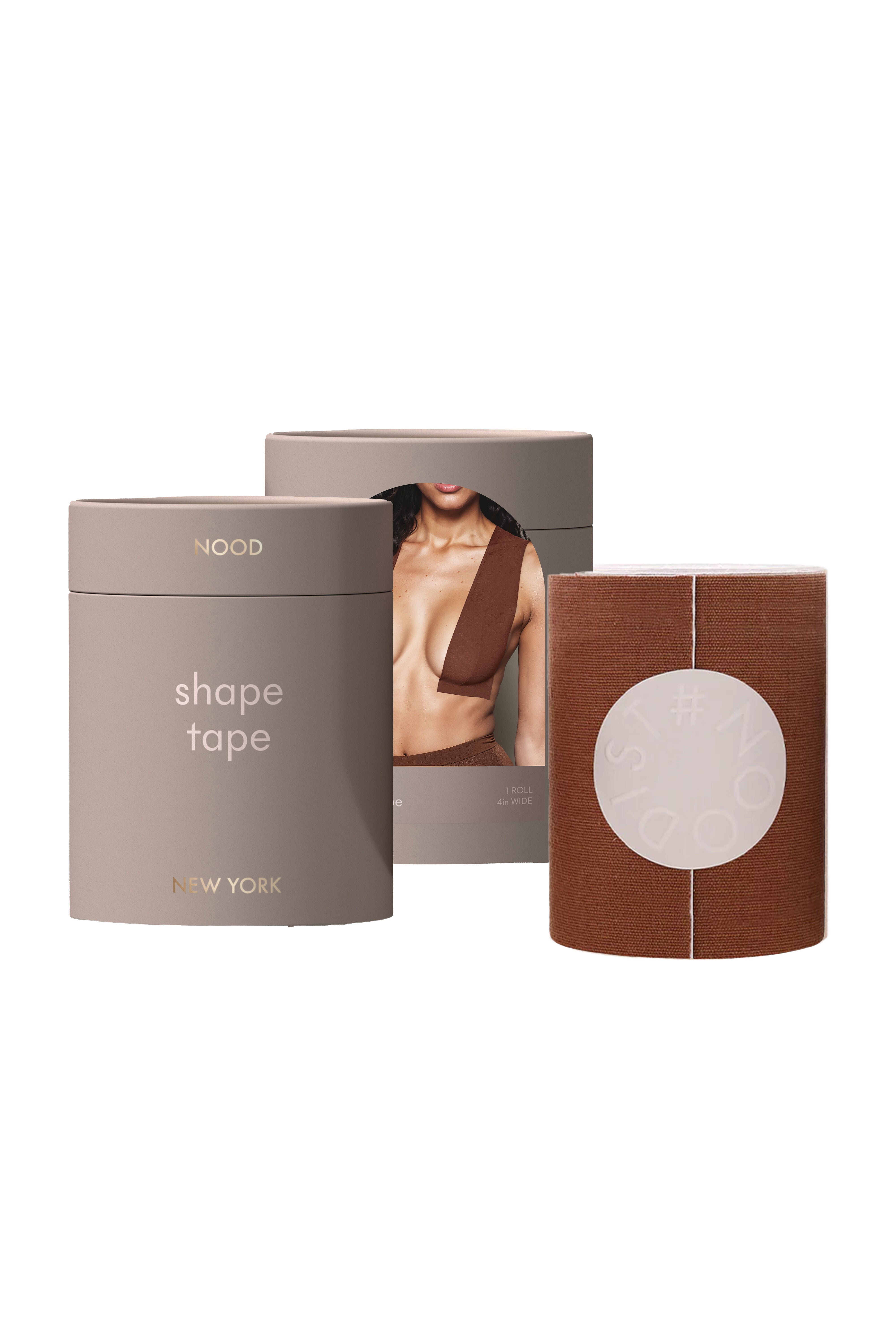 Shape Tape 4 inches Wide Breast Tape, No 7 Bronze / Bronze, hi-res image number 0