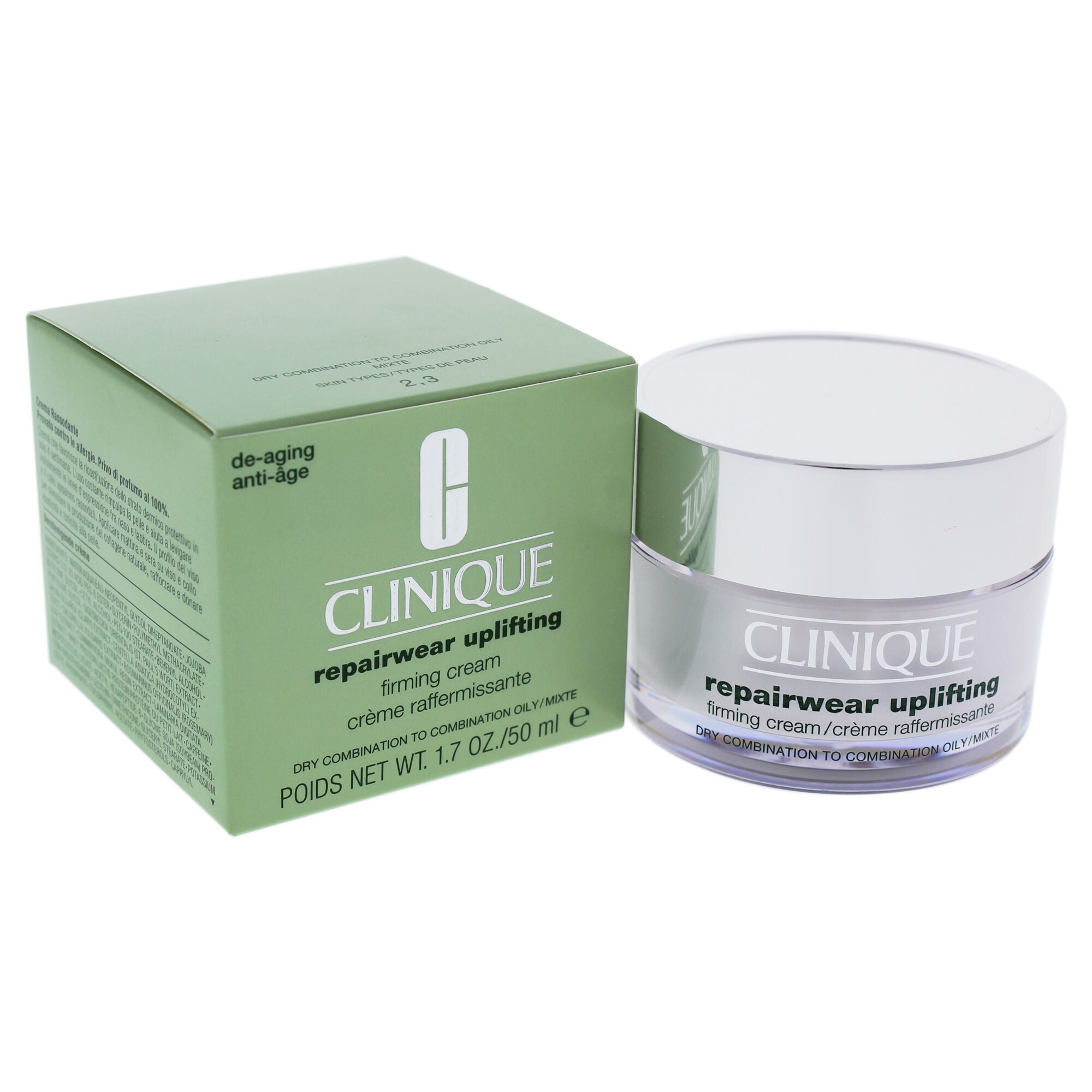 Repairwear Uplifting Firming Cream - Dry Combination To Combination Oily by Clinique for Unisex - 1.7 oz Cream, See Description, alternate image number 1