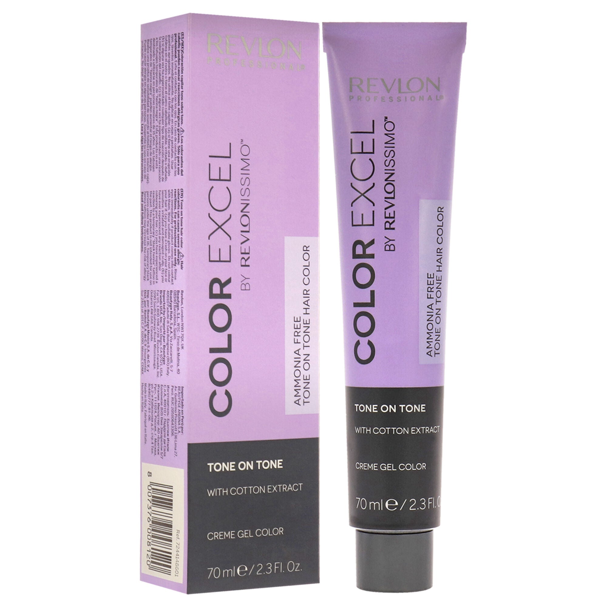 Revlonissimo Color Excel - 6.01 Dark Natural Ash Blonde by Revlon for Unisex - 2.3 oz Hair Color, , alternate image number 6