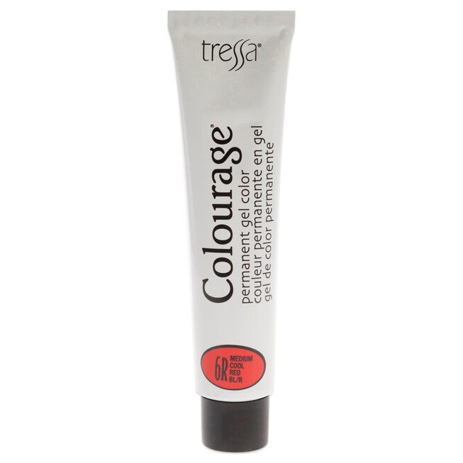 Colourage Permanent Gel Color - 6R Medium Cool Red by Tressa for Unisex - 2 oz Hair Color, See Description, alternate image number 3