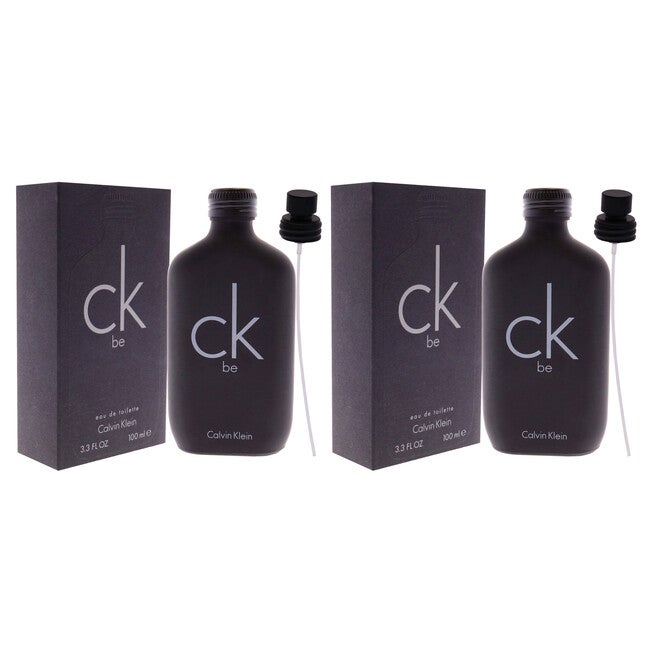 CK Be by Calvin Klein for Unisex - 3.4 oz EDT Spray - Pack of 2, , alternate image number null
