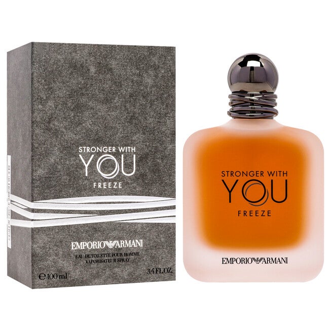 Emporio Armani Stronger With You Freeze by Giorgio Armani for Men - 3.4 oz EDT Spray, NA, alternate image number null