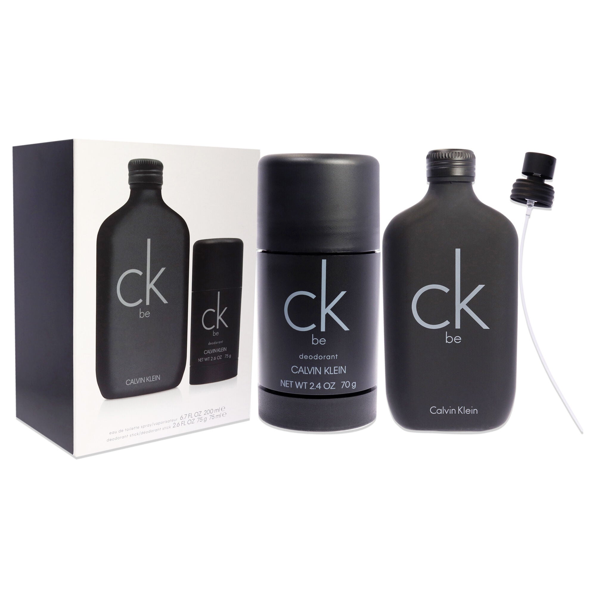 CK Be by Calvin Klein for Unisex - 2 Pc Gift Set 6.7oz EDT Spray, 2.6oz Deodorant Stick, , alternate image number 6