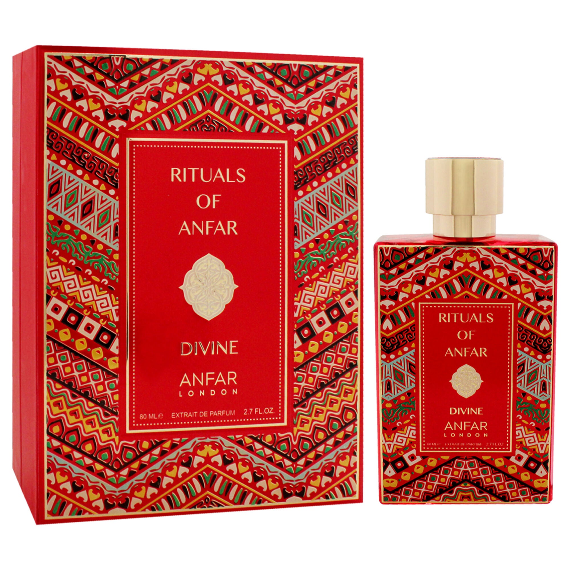 Rituals Of Anfar - Divine by Anfar for Women - 2.7 oz Extrait De Parfum Spray, Clear, alternate image number 1