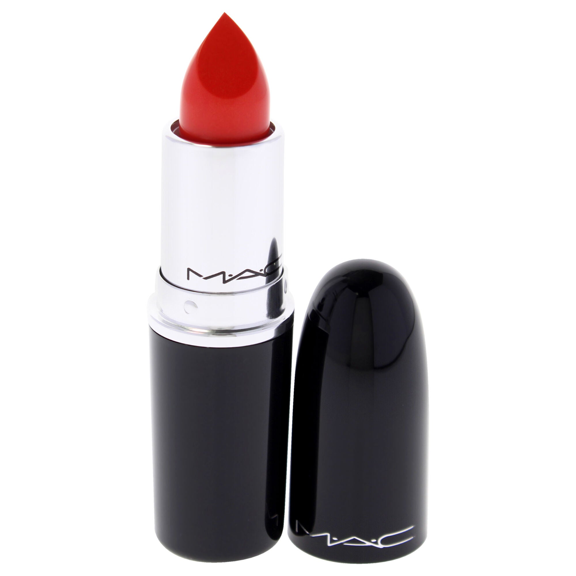 Lustreglass Lipstick - 552 TNTeaser by MAC for Women - 0.1 oz Lipstick, Red, alternate image number 1