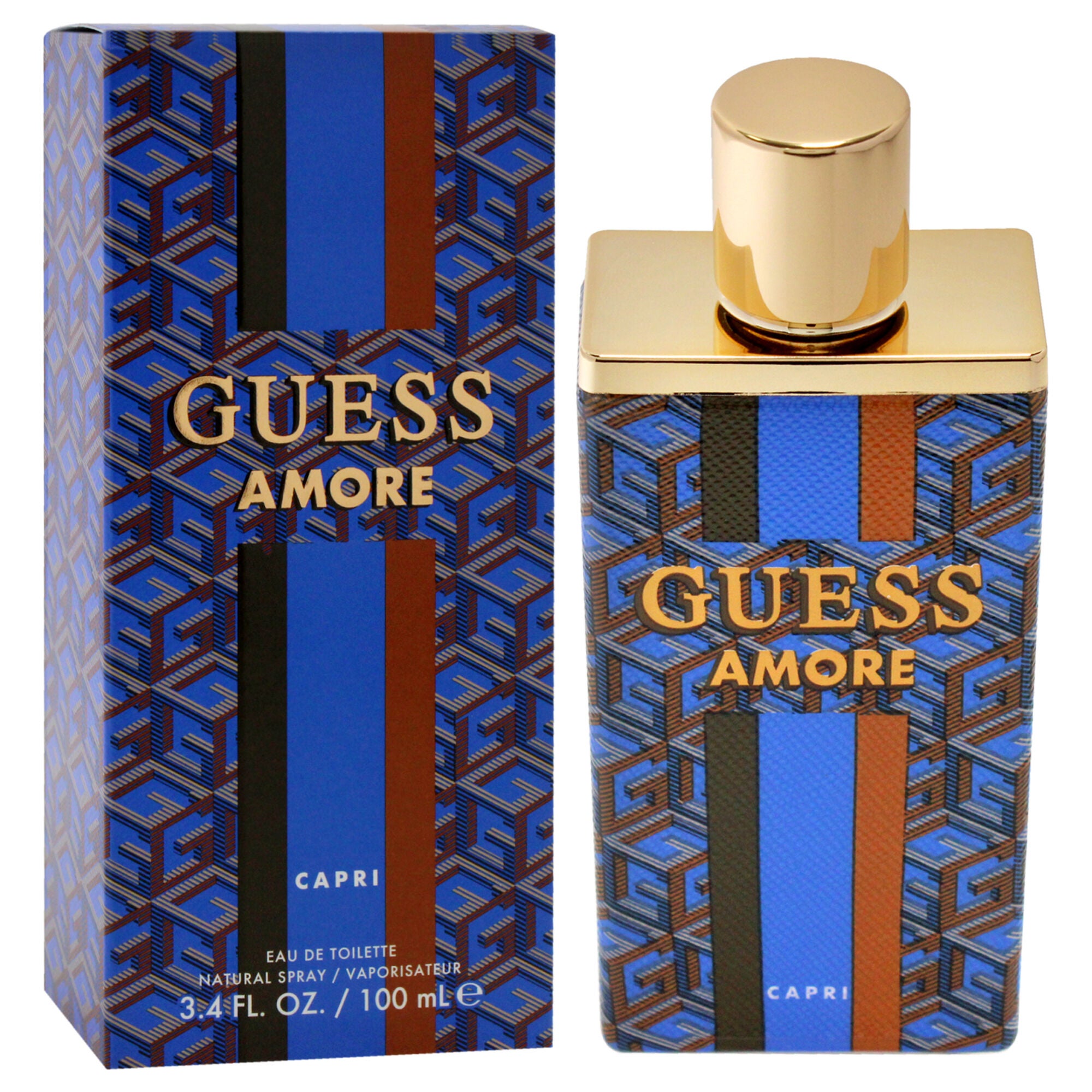 Amore Capri by Guess for Unisex - 3.4 oz EDT Spray, See Description, alternate image number 2
