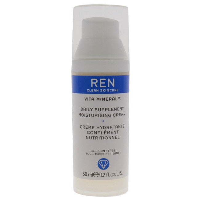 Vita Mineral Daily Supplement Moisturising Cream by REN for Unisex - 1.7 oz Cream, , alternate image number null