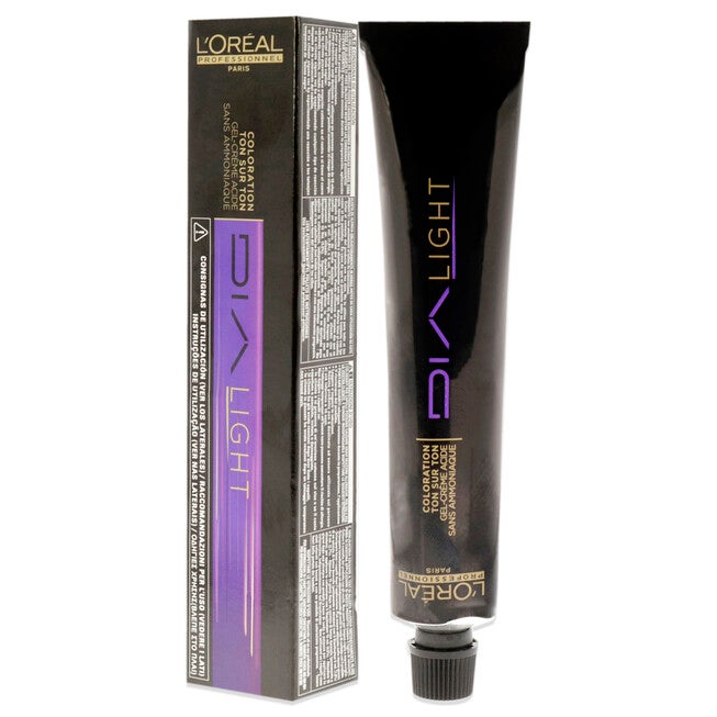 Dia Light - 4.8 Light Mocha Brown by LOreal Professional for Unisex - 1.7 oz Hair Color, NA, alternate image number null
