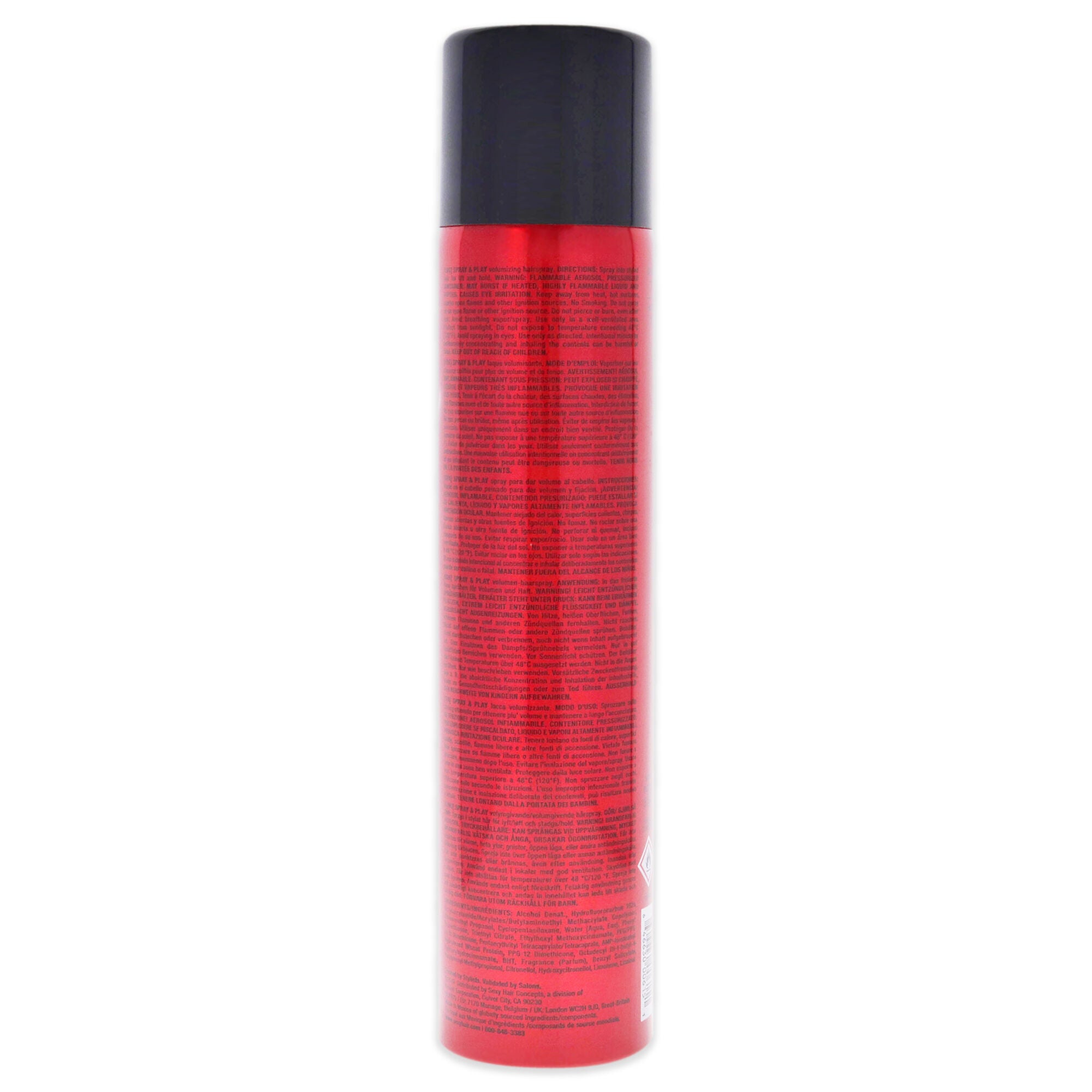 Big Sexy Hair Spray and Play by Sexy Hair for Unisex - 10 oz Hair Spray, See Description, alternate image number 1