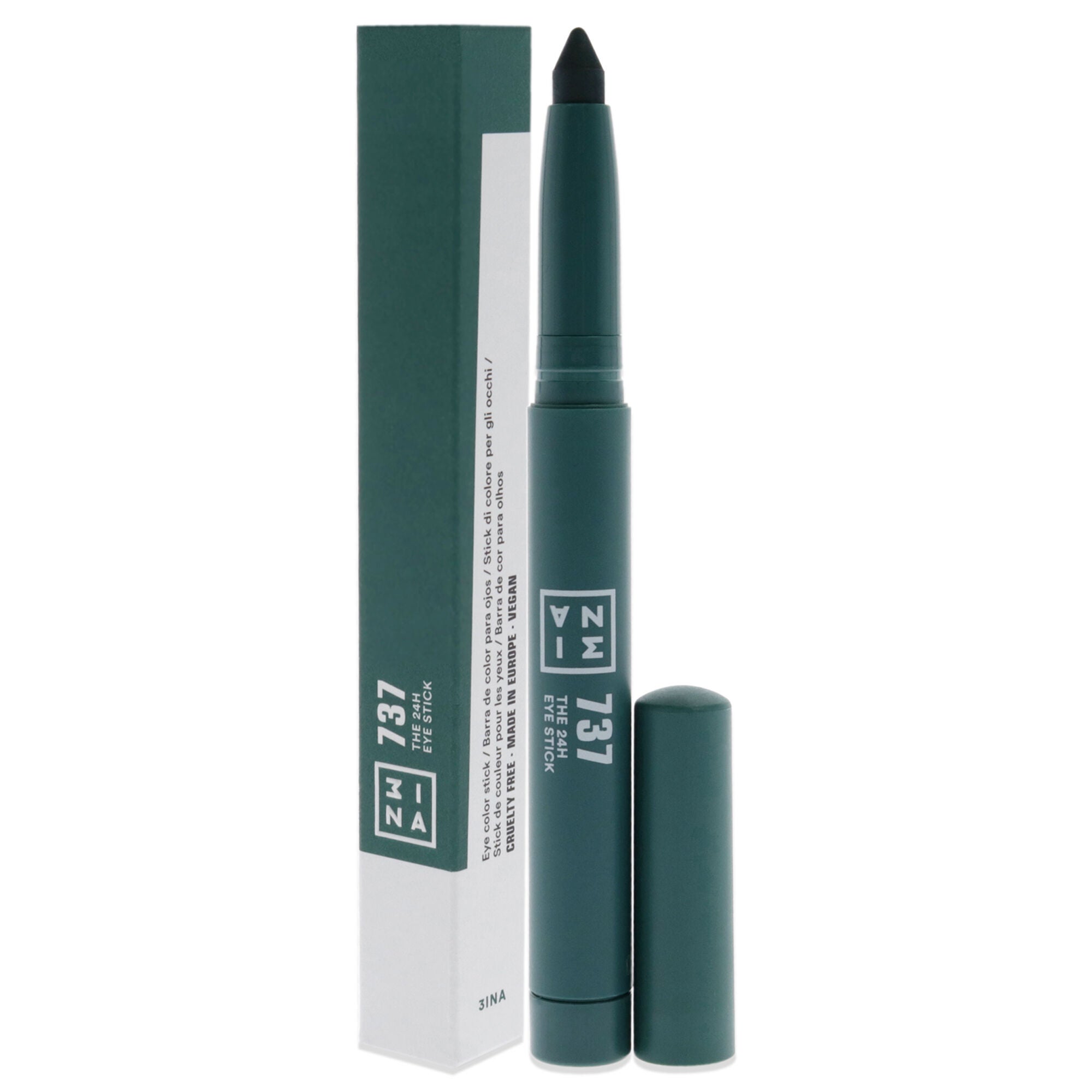 The 24H Eye Stick - 737 Green by 3INA for Women - 0.049 oz Eye Shadow, See Description, alternate image number 3