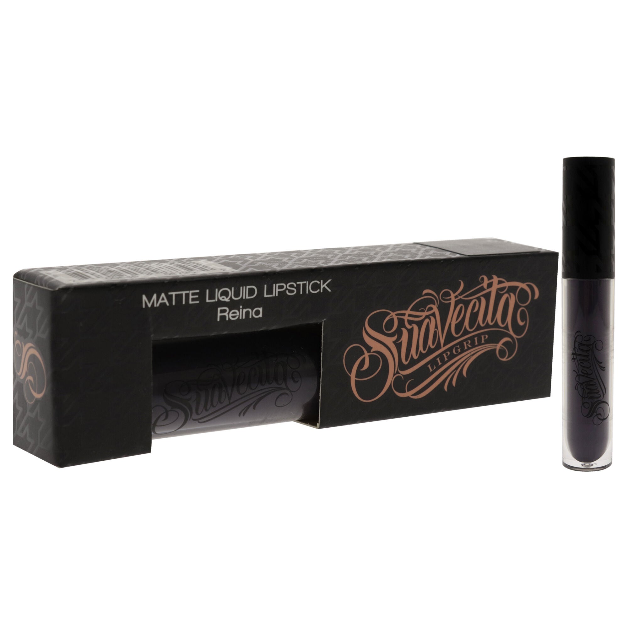 Lipgrip Matte Liquid Lipstick - Reina by Suavecito for Women - 0.149 oz Lipstick, See Description, alternate image number 2