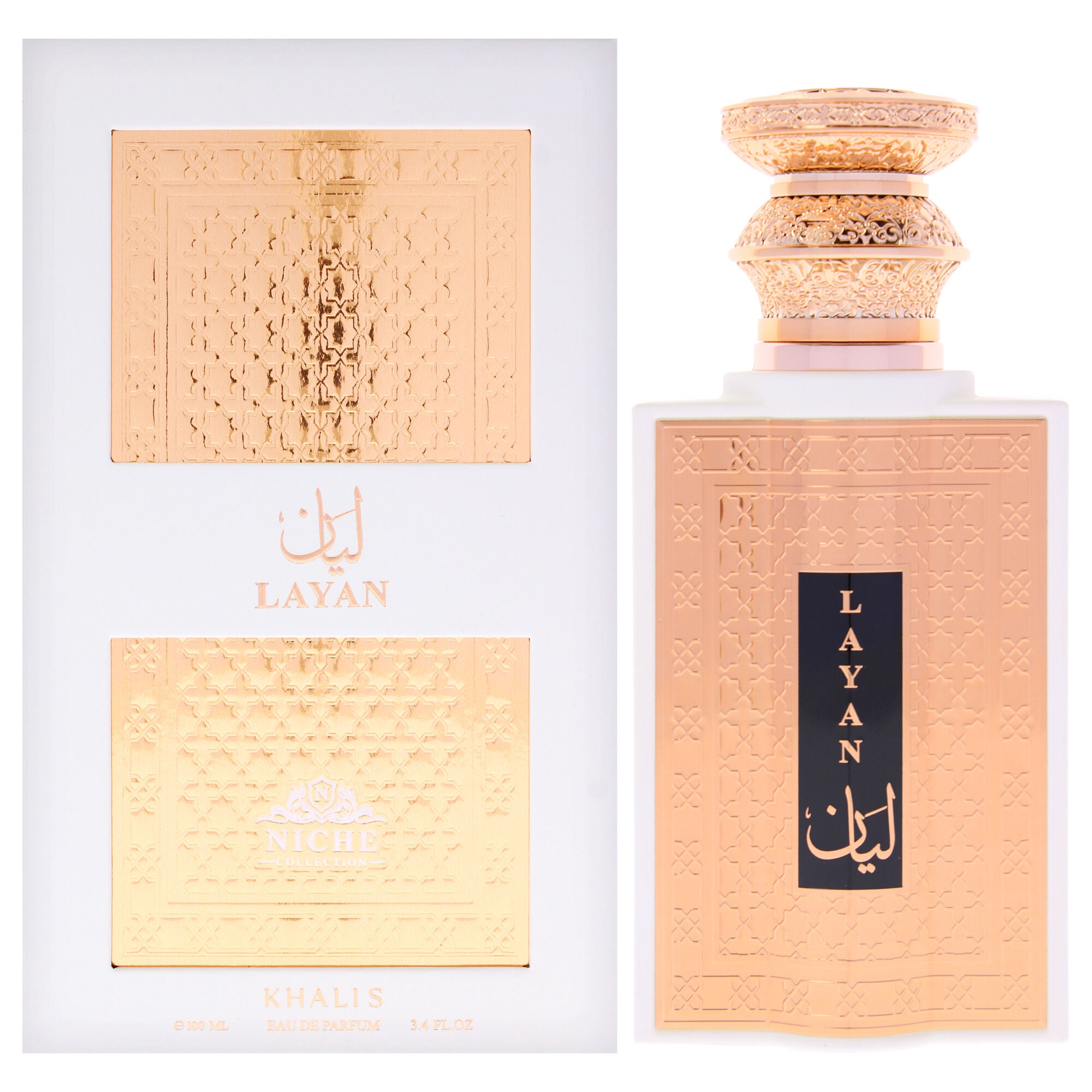 Niche Collection - Layan by Khalis for Women - 3.4 oz EDP Spray, Clear, hi-res image number 0