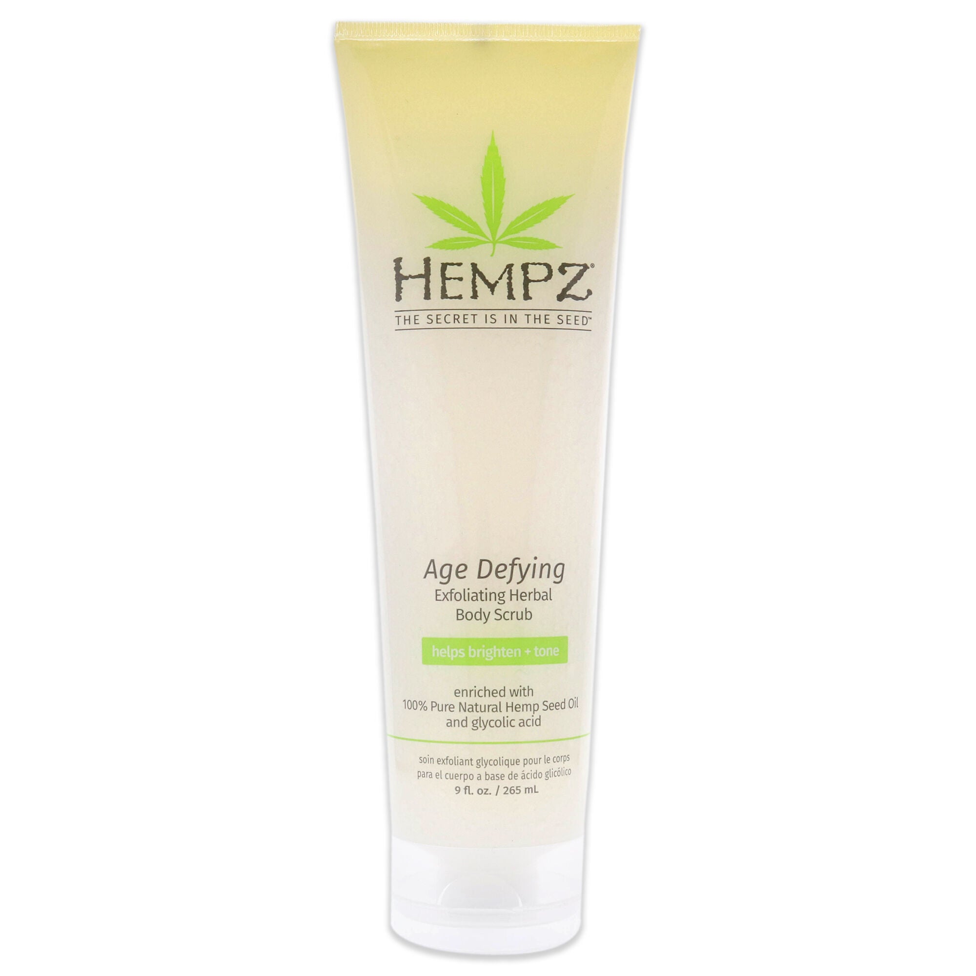 Age-Defying Herbal Body Scrub by Hempz for Unisex - 9 oz Scrub, , alternate image number 4