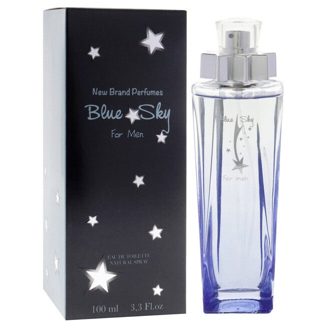 Blue Sky by New Brand for Men - 3.4 oz EDT Spray, NA, alternate image number null