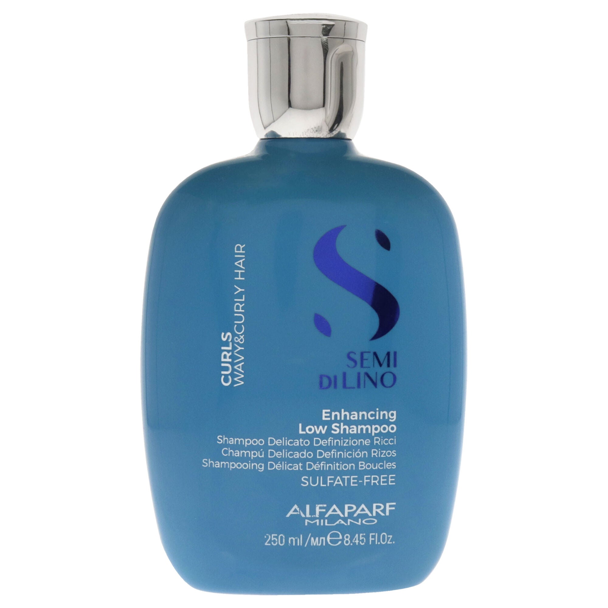 Semi Di Lino Curls Enhancing Low Shampoo by Alfaparf Milano for Unisex - 8.45 oz Shampoo, See Description, hi-res image number 0