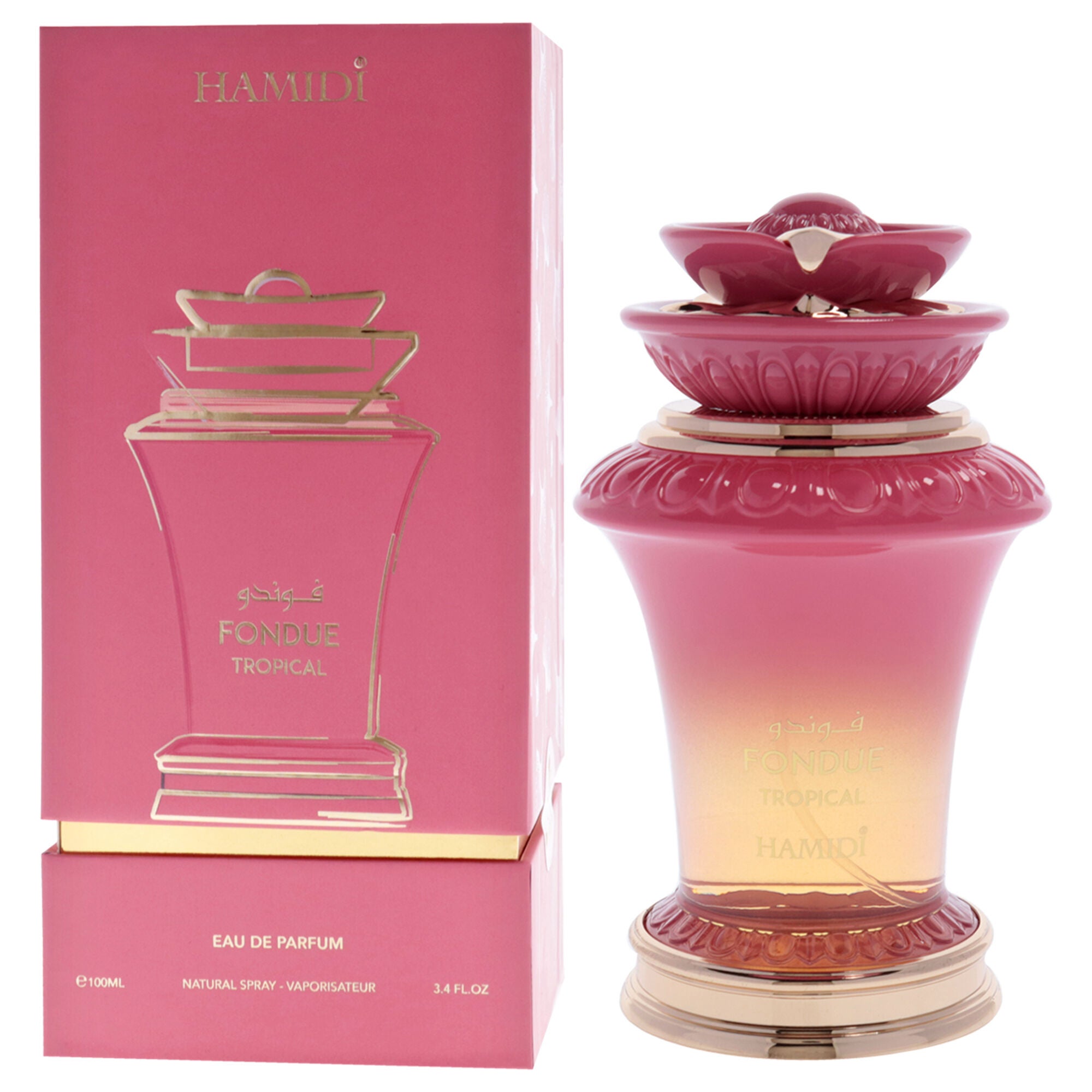 Fondue Tropical by Hamidi for Women - 3.4 oz EDP Spray, Clear, alternate image number 3