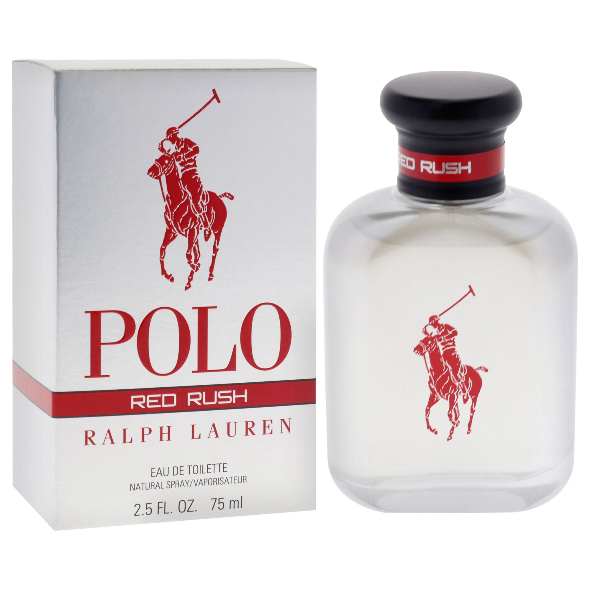 Polo Red Rush by Ralph Lauren for Men - 2.5 oz EDT Spray, See Description, alternate image number 1