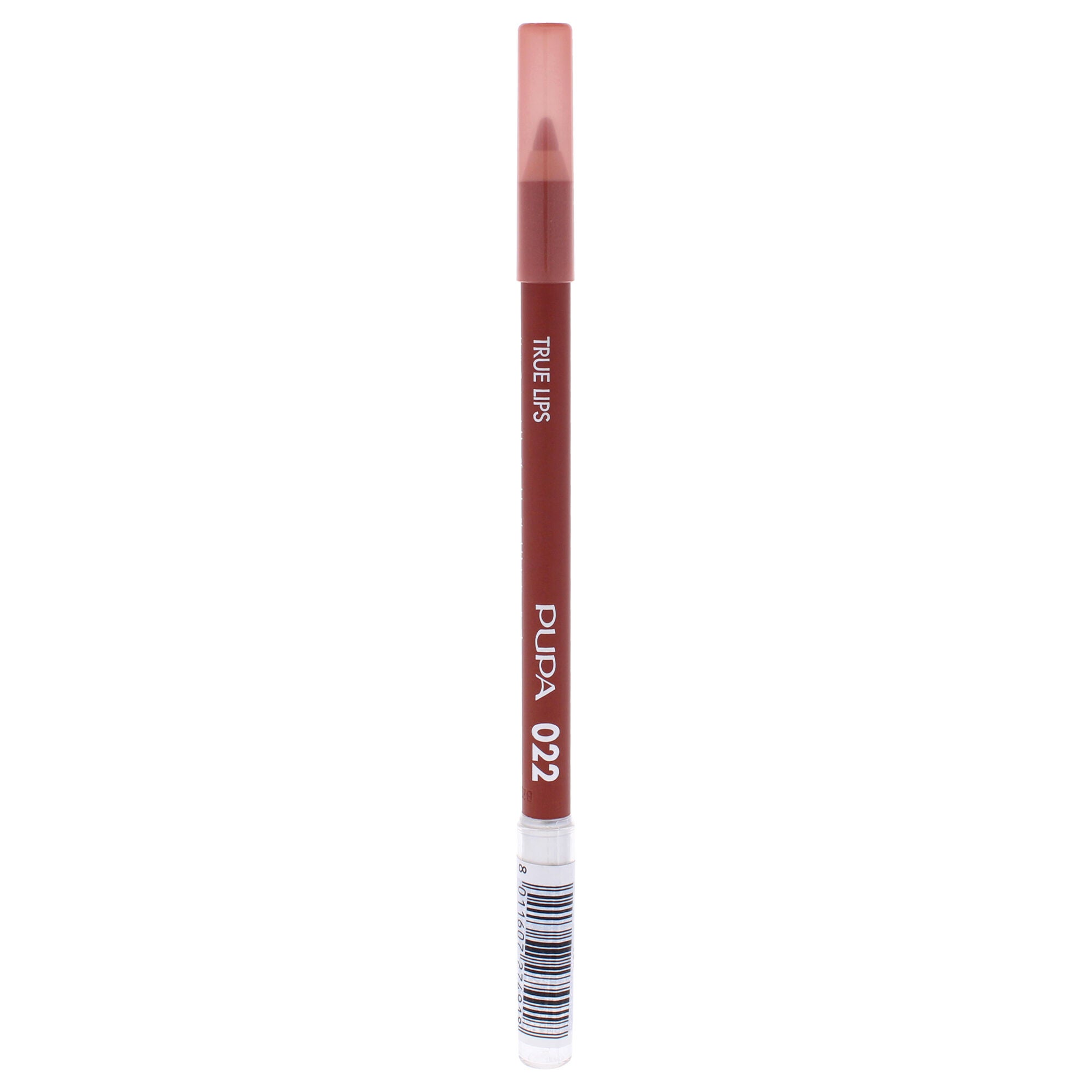 True Lips Blendable Lip Liner - 022 Plum Brown by Pupa Milano for Women - 0.042 oz Lip Pencil, See Description, hi-res image number 0