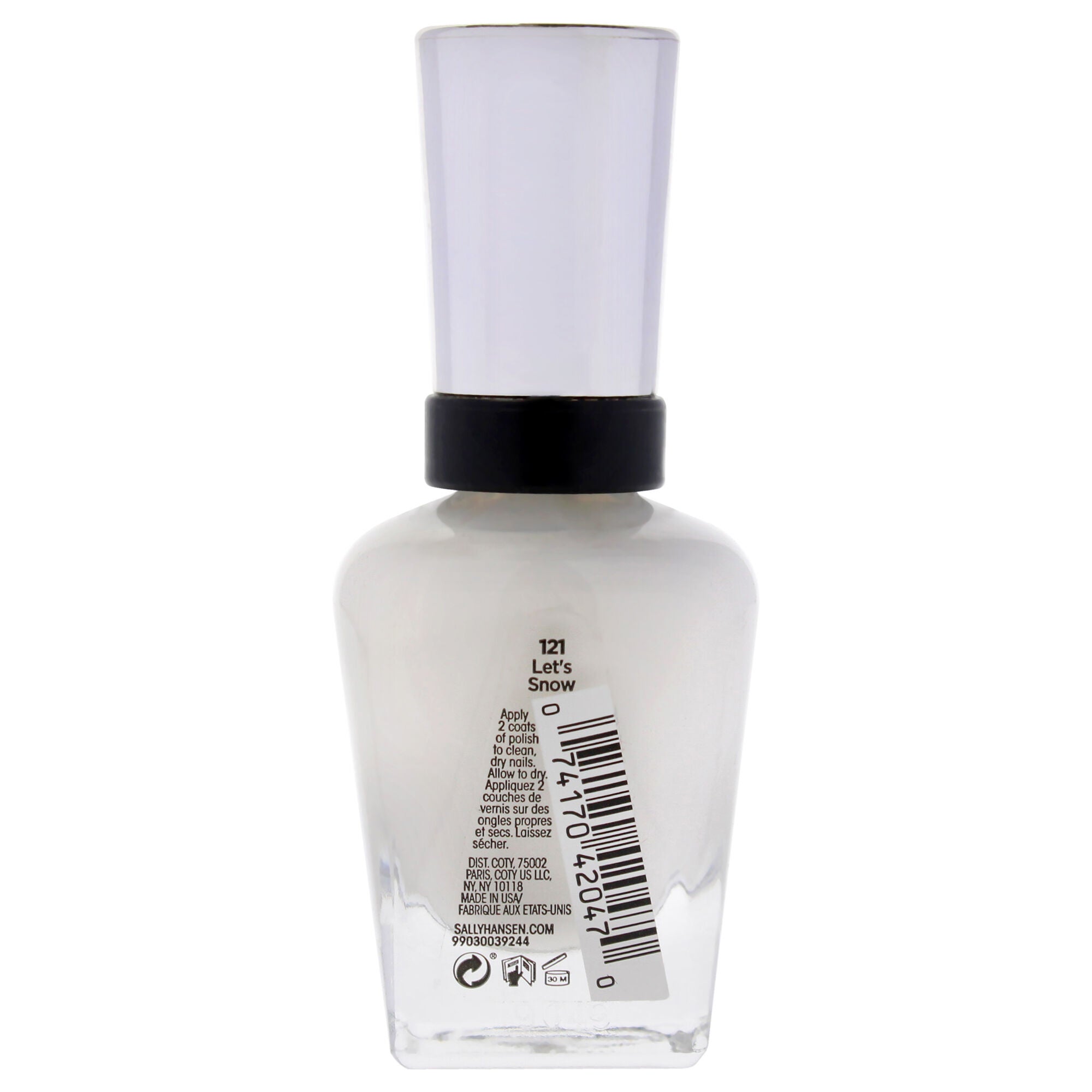 Complete Salon Manicure - 121 Lets Snow by Sally Hansen for Women - 0.5 oz Nail Polish, See Description, alternate image number 1