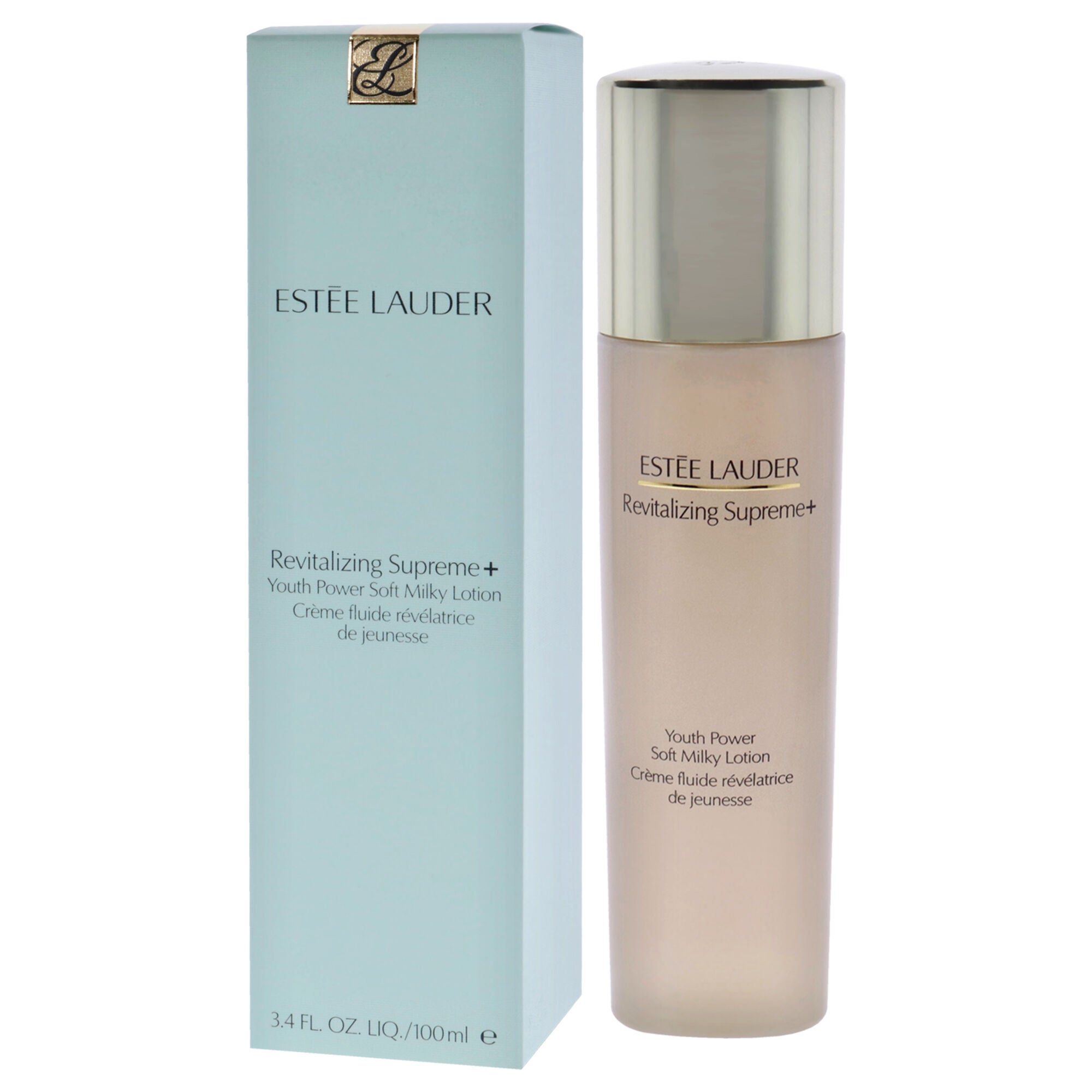 Revitalizing Supreme Plus Youth Power Soft Milky Lotion by Estee Lauder for Women - 3.4 oz Lotion, See Description, alternate image number 2