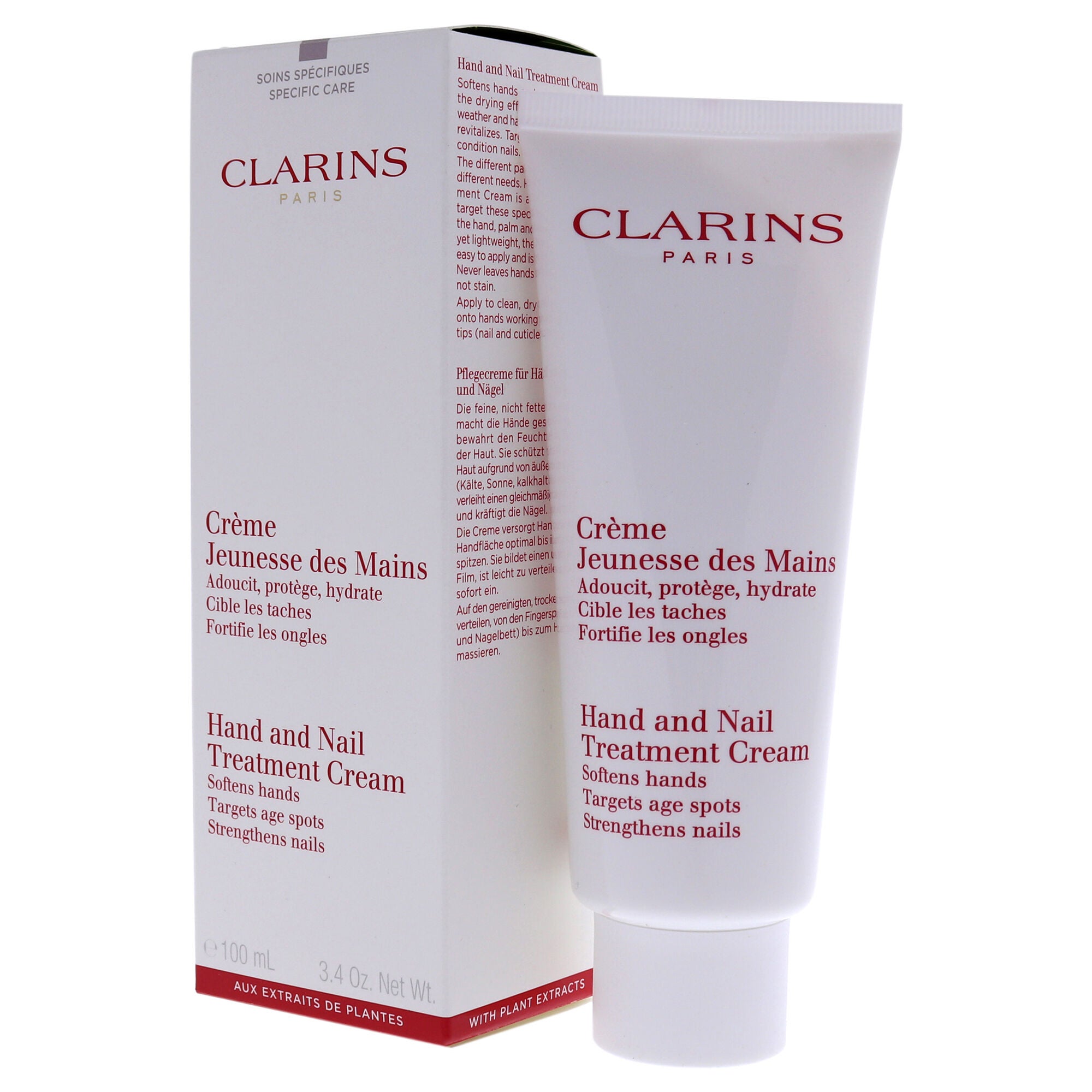 Hand and Nail Treatment Cream by Clarins for Unisex - 3.4 oz Cream, , alternate image number 7