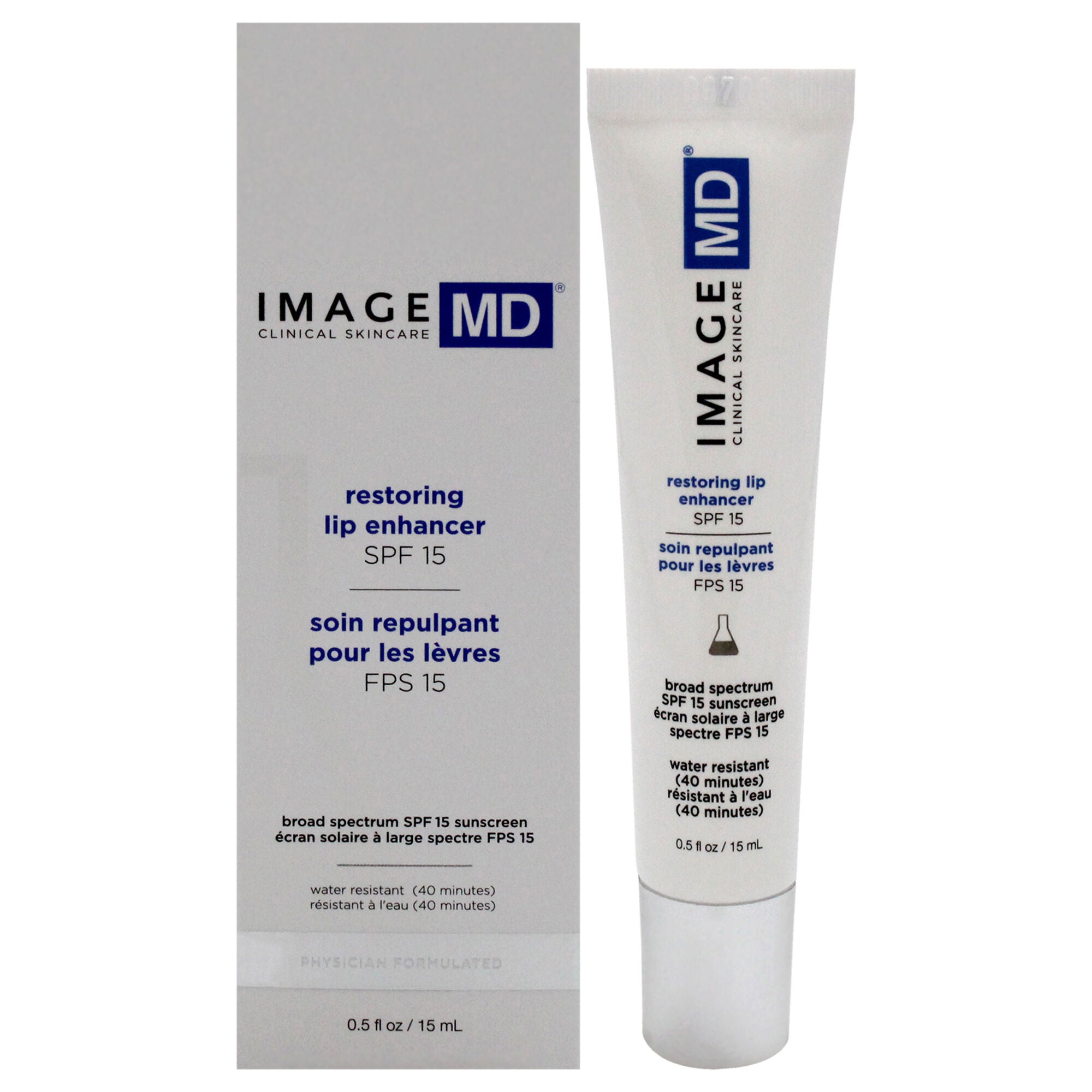 MD Restoring Lip Enhancer SPF 15 by Image for Women - 0.5 oz Treatment, See Description, hi-res image number 0