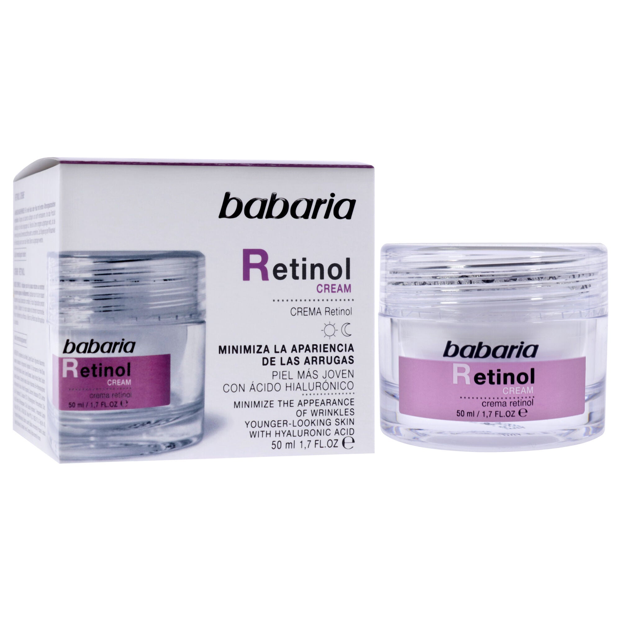 Retinol Face Rejuvenator Cream by Babaria for Women - 1.7 oz Cream, See Description, alternate image number 2