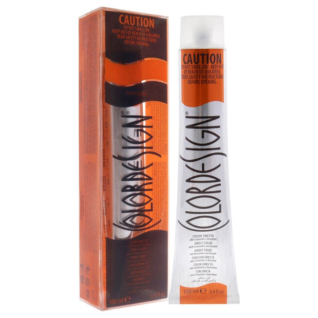 Direct Permanent Hair Color - 6.4 Dark Copper Blonde by ColorDesign for Unisex - 3.4 oz Hair Color, See Description, alternate image number 2