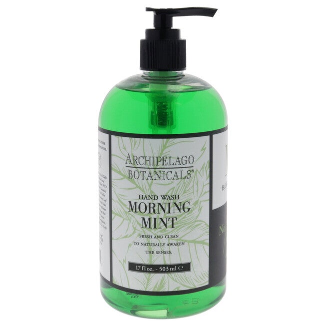 Hand Wash - Morning Mint by Archipelago Botanicals for Unisex - 17 oz Hand Wash, See Description, hi-res image number 0
