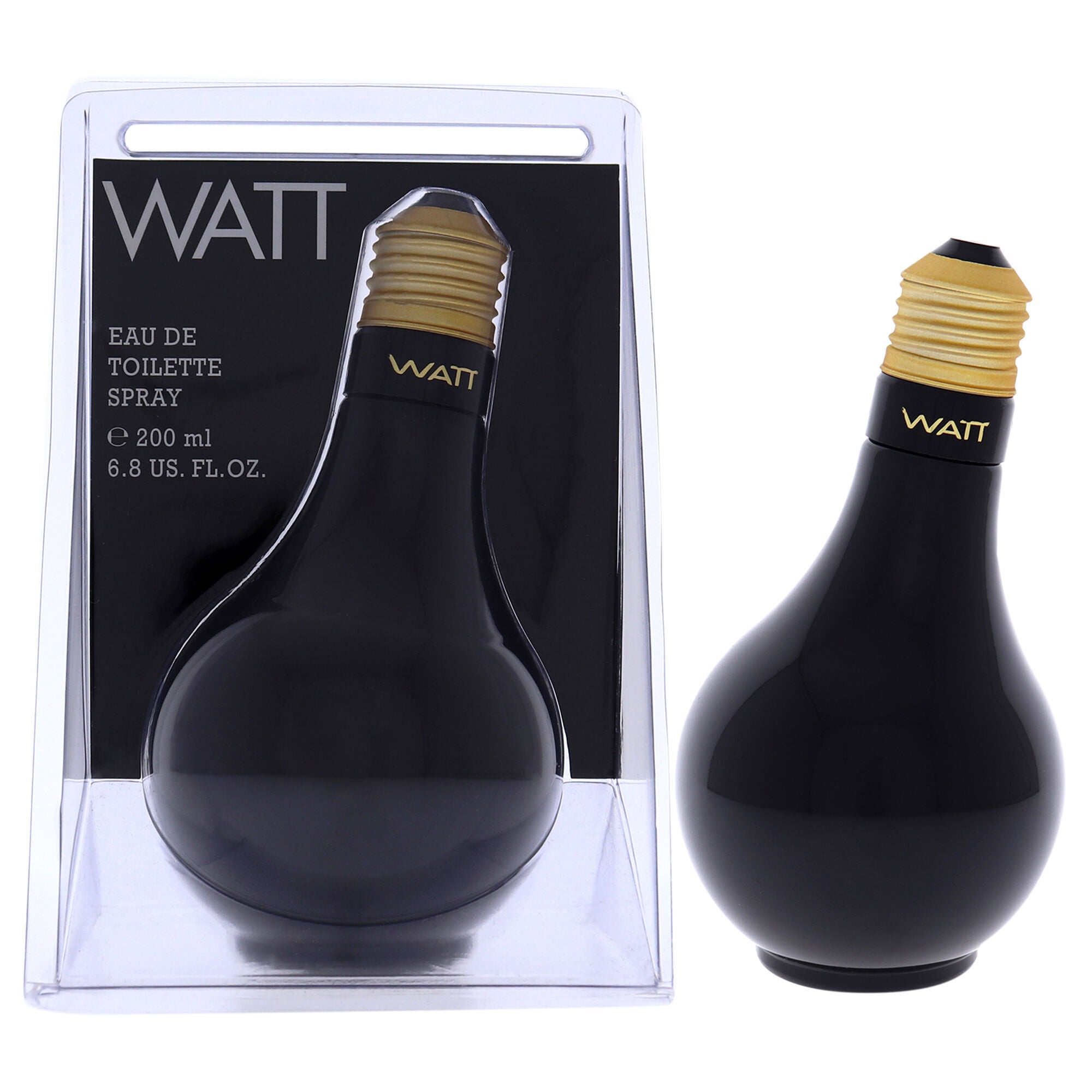 Watt Black by Cofinluxe for Men - 6.8 oz EDT Spray, See Description, hi-res image number 0