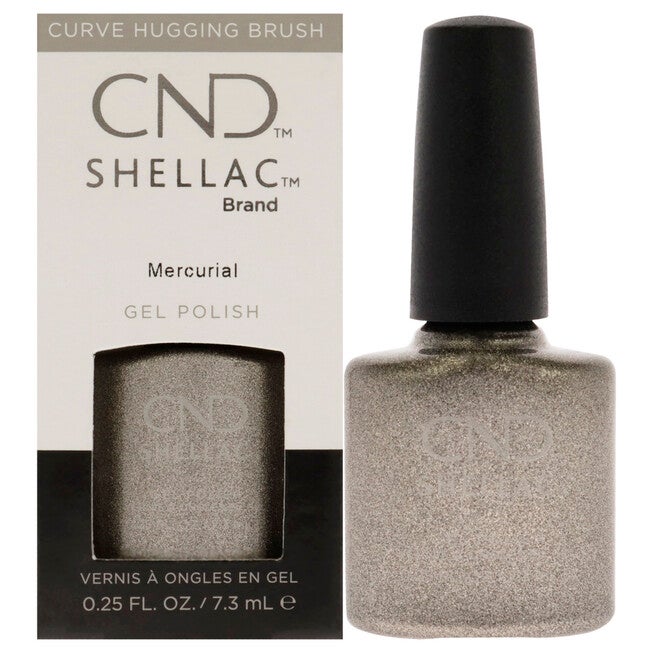Shellac Nail Color - Mercurial by CND for Women - 0.25 oz Nail Polish, See Description, hi-res image number 0