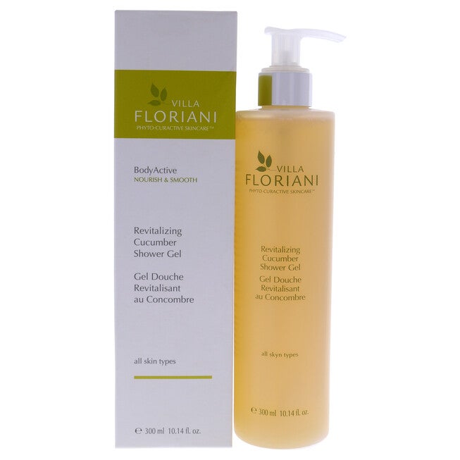 Revitalizing Shower Gel - Cucumber by Villa Floriani for Women - 10.14 oz Shower Gel, See Description, hi-res image number 0