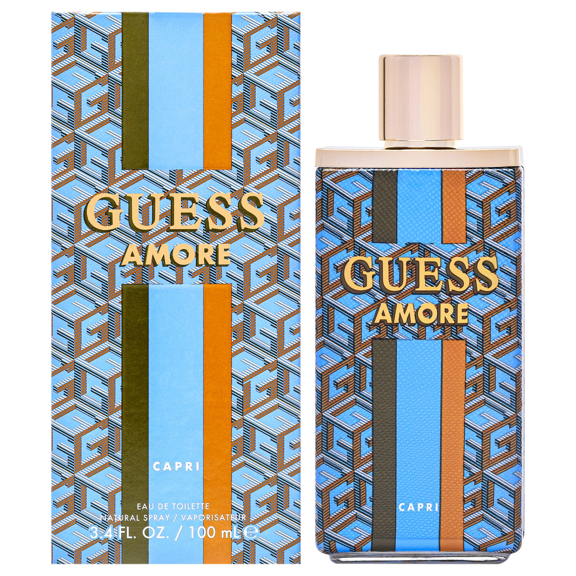 Amore Capri by Guess for Unisex - 3.4 oz EDT Spray, See Description, hi-res image number 0